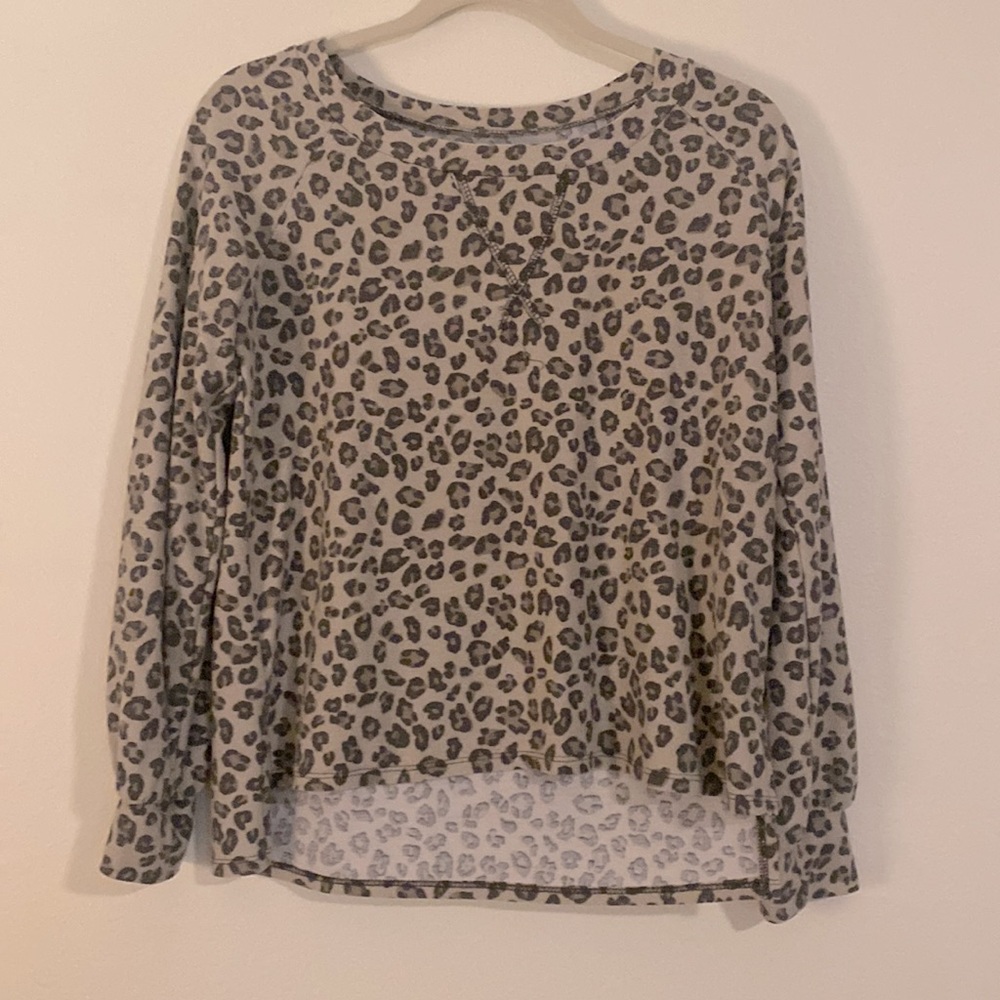 Leopard Print Top, Small